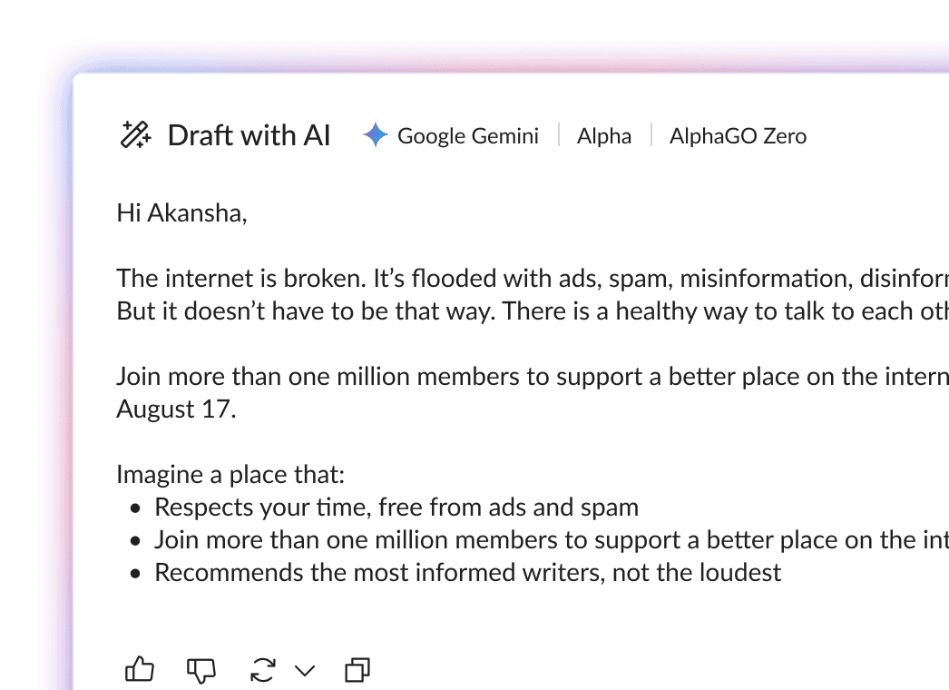 Suggested Replies