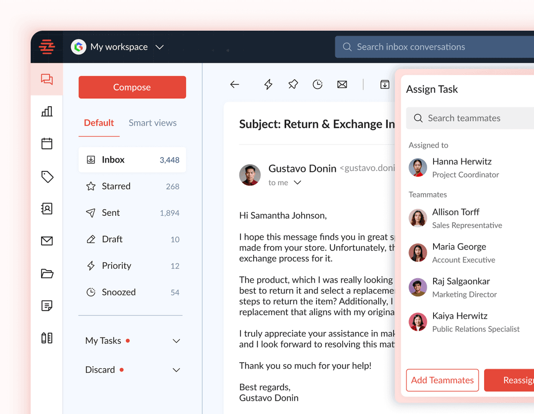 Task Assignment Integration