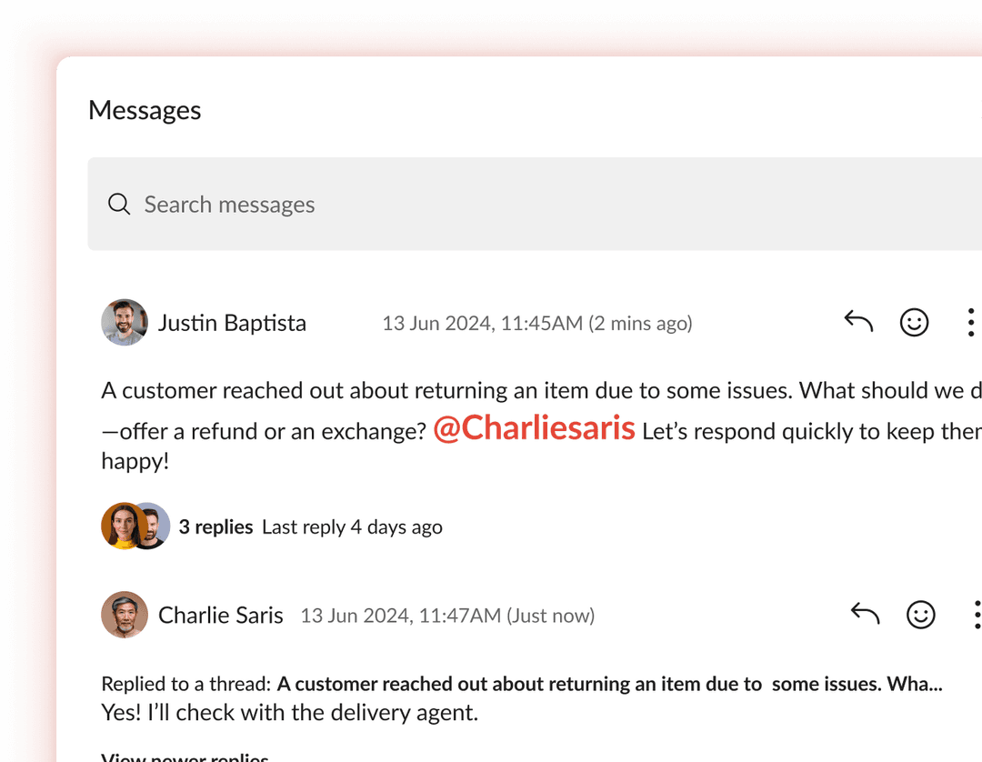 Mentions and Notifications
